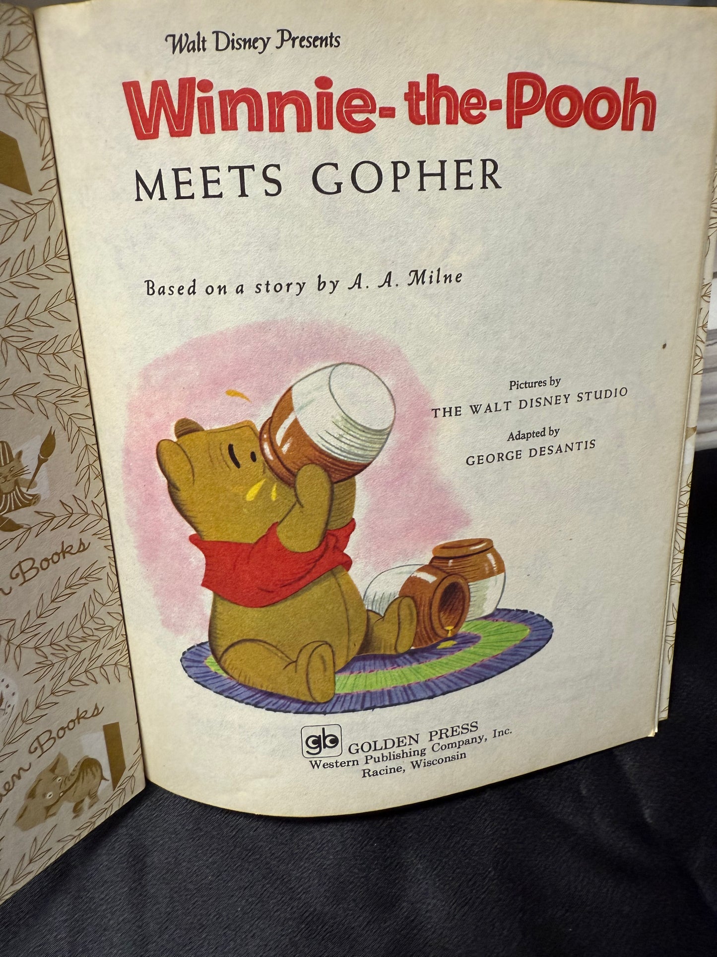 Winnie the Pooh Meets the Gopher
