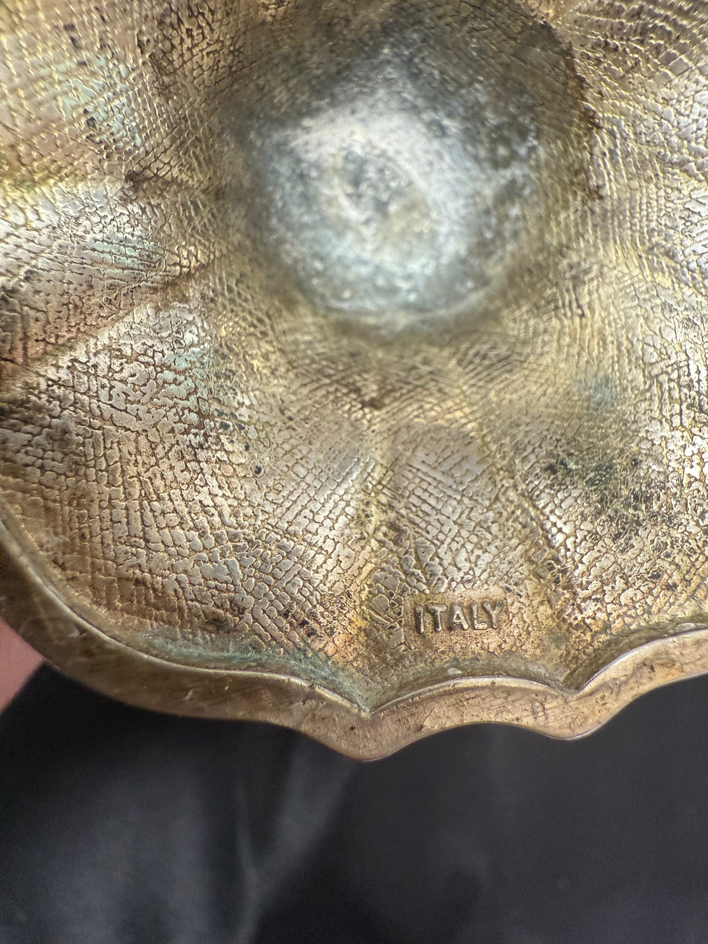 Avon Silver Plate Vase Italy 7 3/4 inches tall