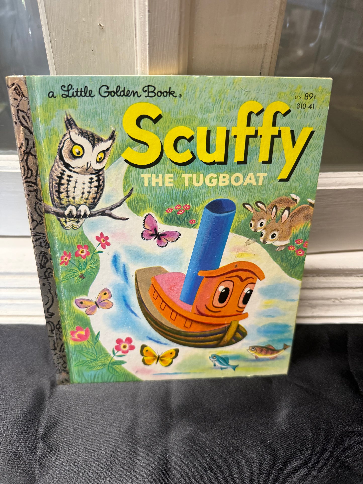 Scuffy the Tug Boat Children's book 1982