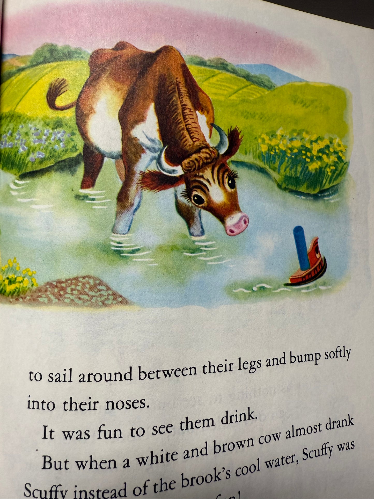 Scuffy the Tug Boat Children's book 1982