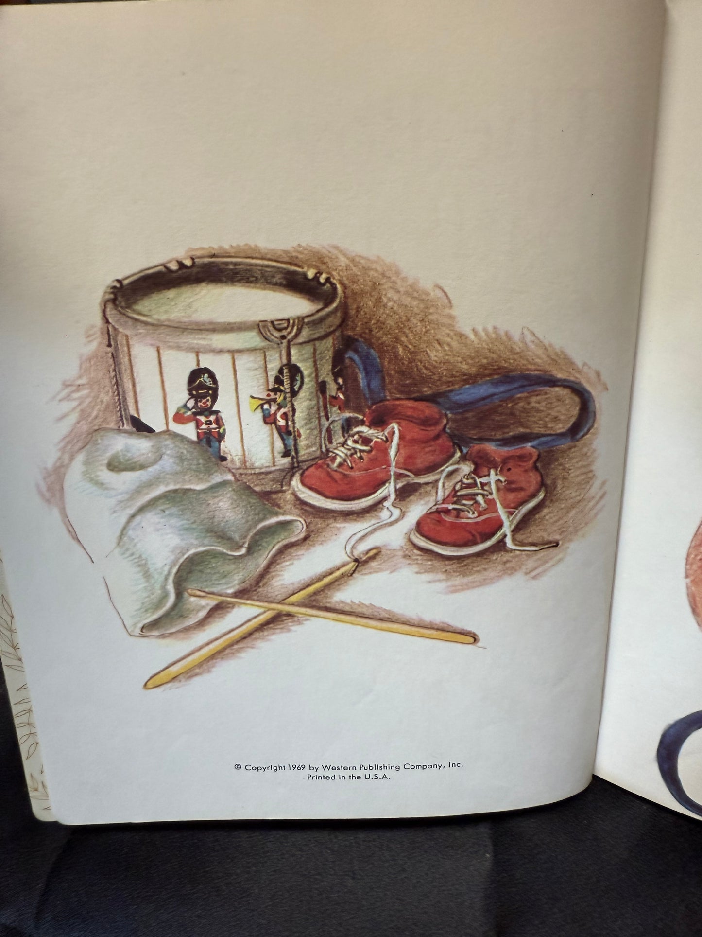 The Boy With a Drum Children's book 1st ed