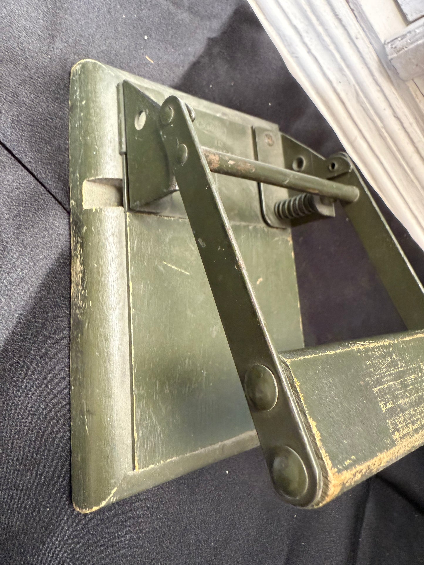 Vintage Tatum 70 Two Hole Punch Wooden Paper Punch