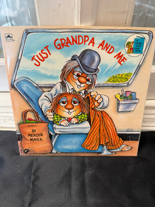 Just Grandpa and Me Children's Book 1985