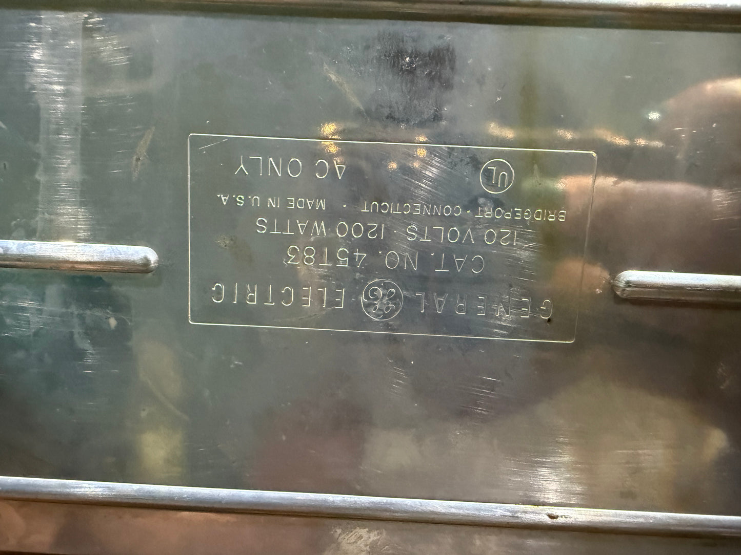 General Electric Toaster 45T83 Works