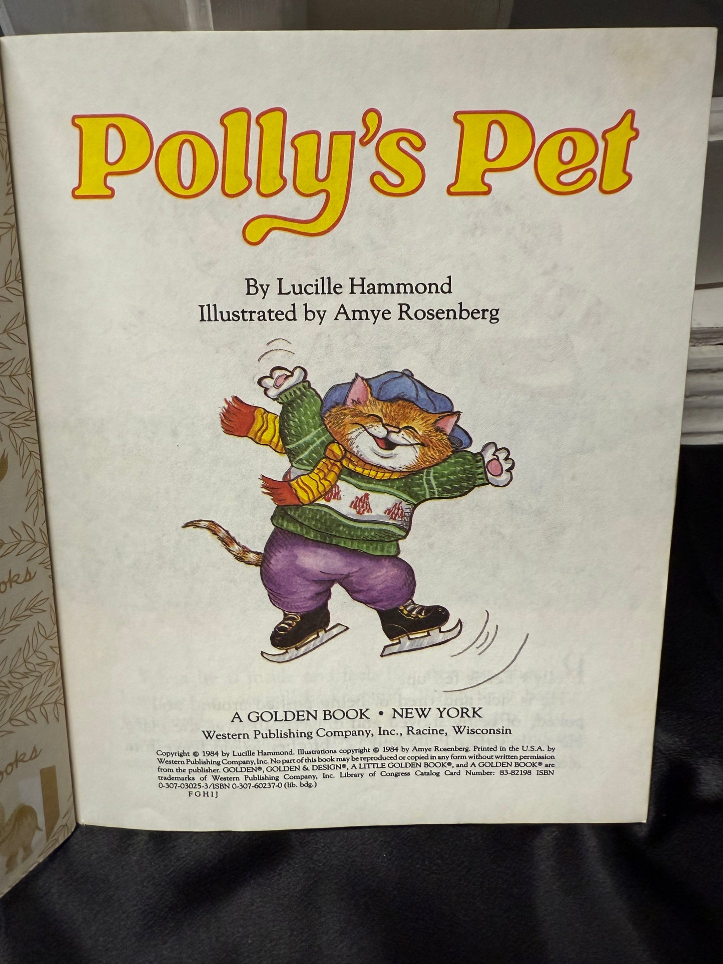Polly's Pet 1984  Little Golden Book