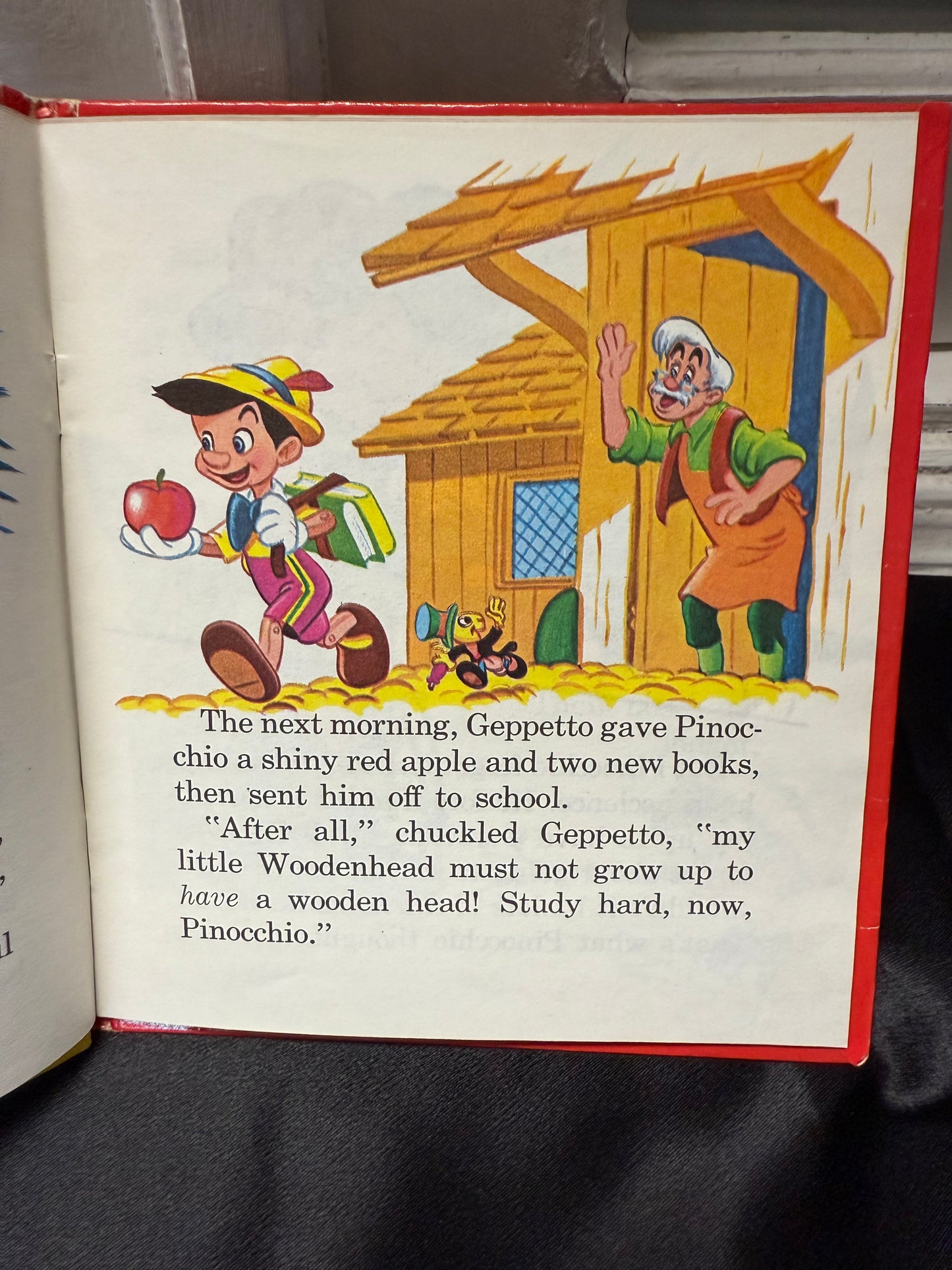 Pinocchio A Tell-A-Tale Book 1st ed 1963