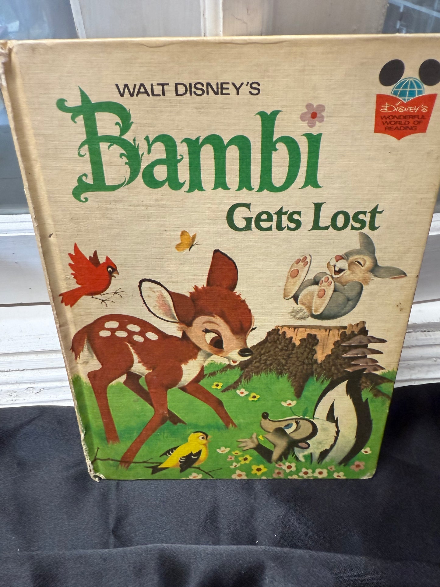 Bambi Gets Lost Walt Disney Wonderful World OF Reading 1972
