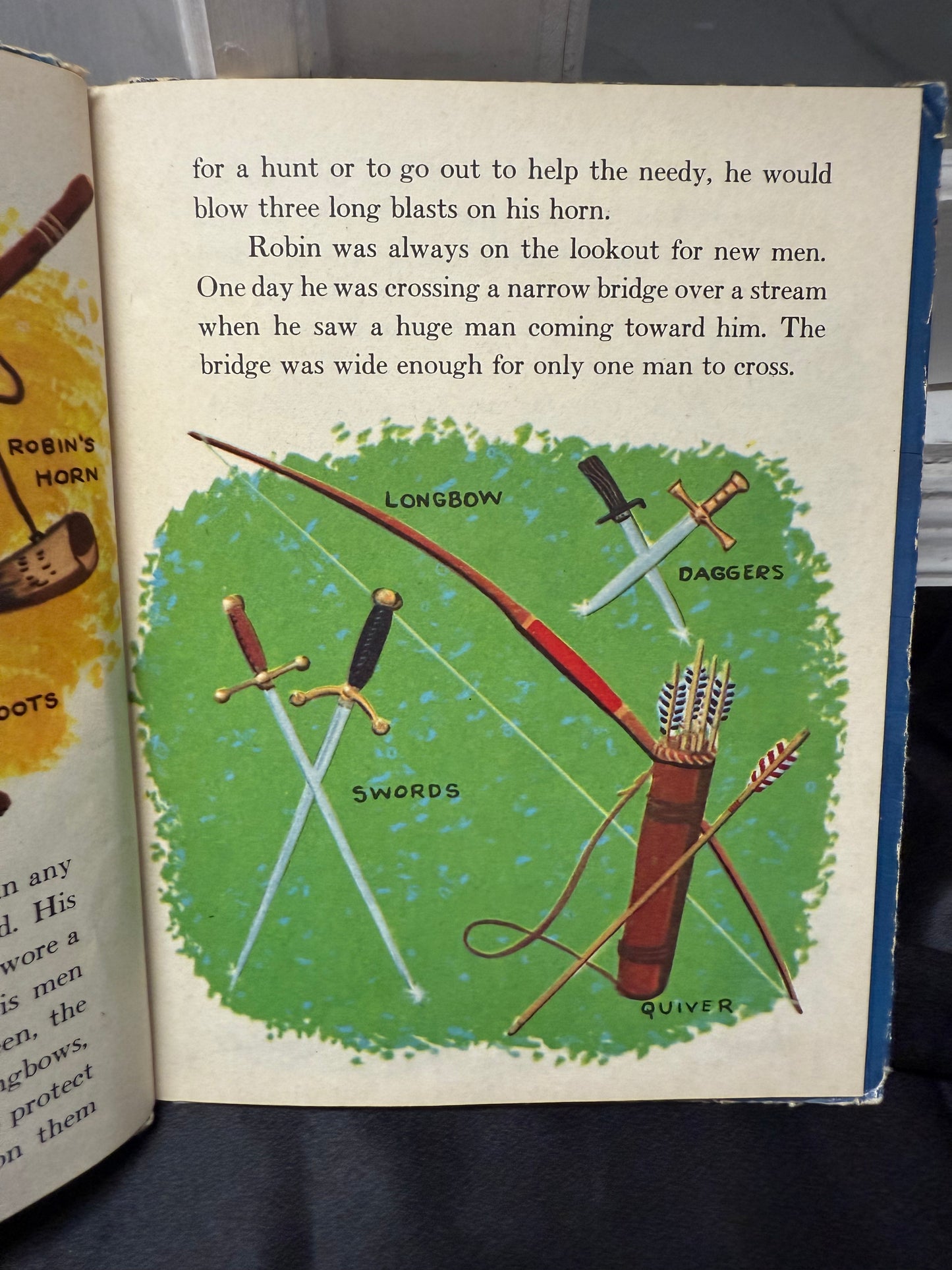 The Adventures of Robin Hood and His Merry Men A Rand McNally ELF Book 1st ed 1955