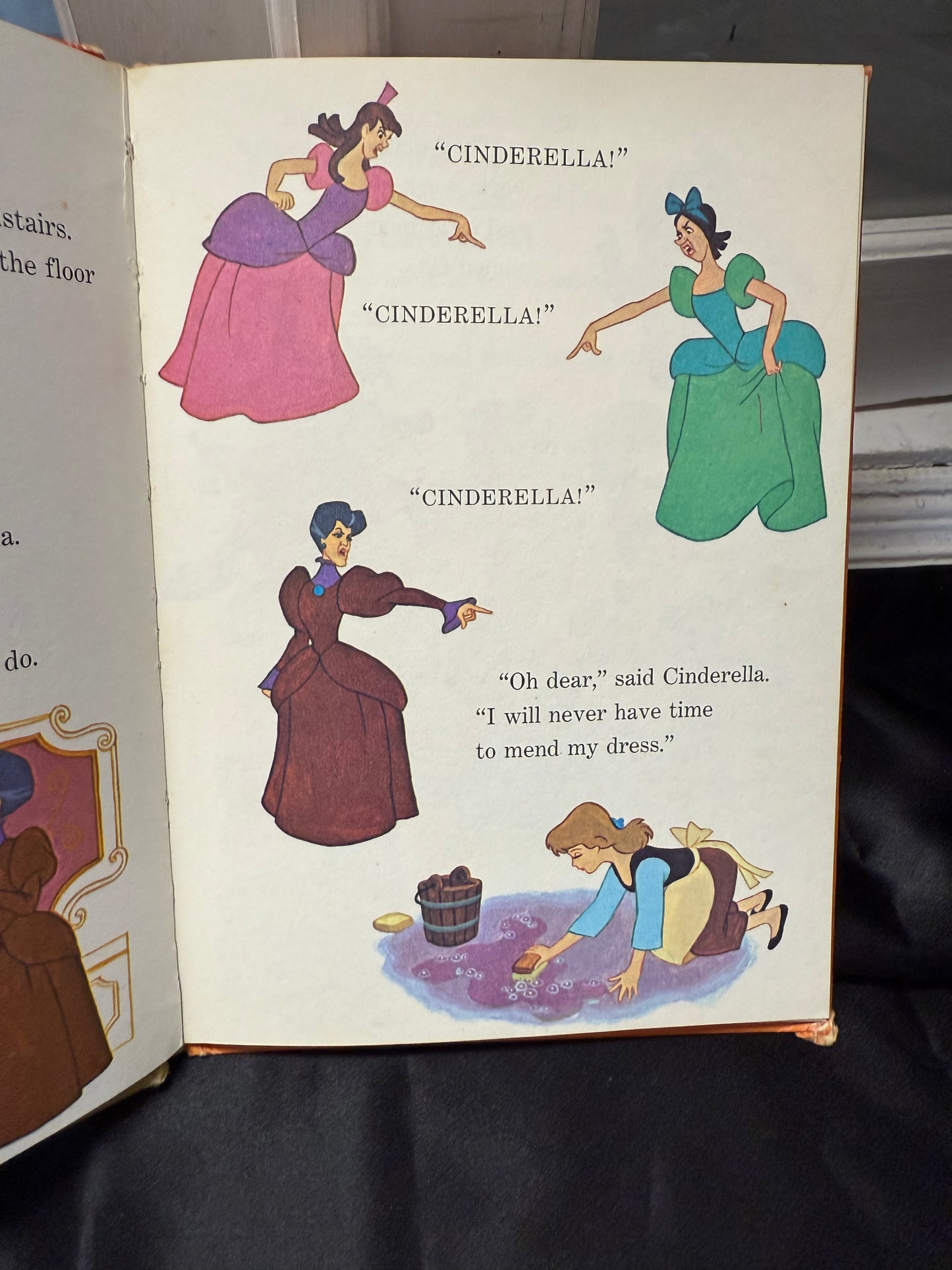 Cinderella Walt Disney Wonderful World Of Reading 1974
