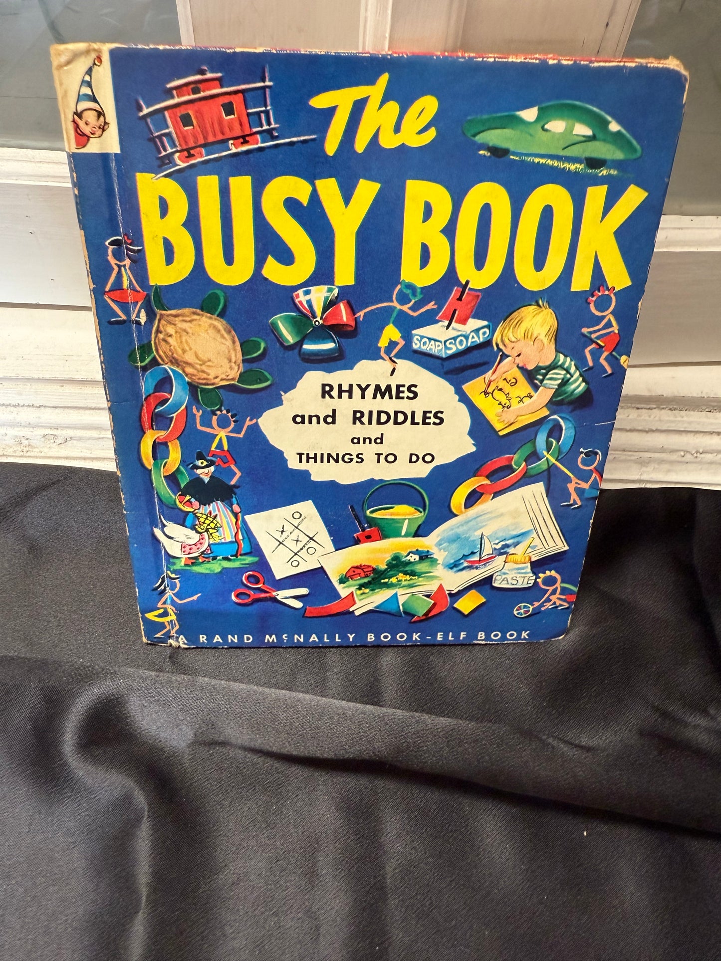 The busy books Rhymes and Riddles and Things to Do 1952 1st ed
