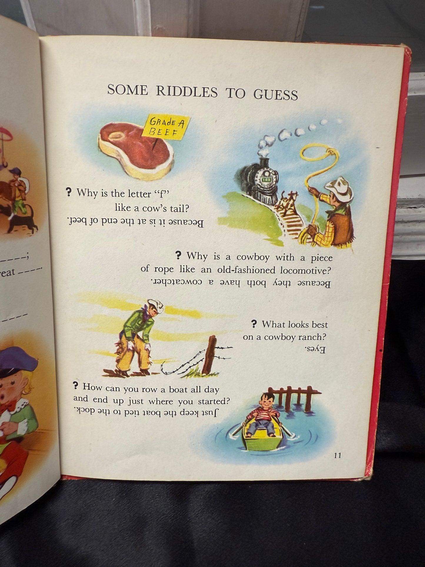 The busy books Rhymes and Riddles and Things to Do 1952 1st ed