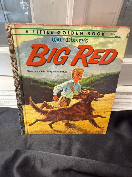Walt Disney's Big Red 1st ed 1961