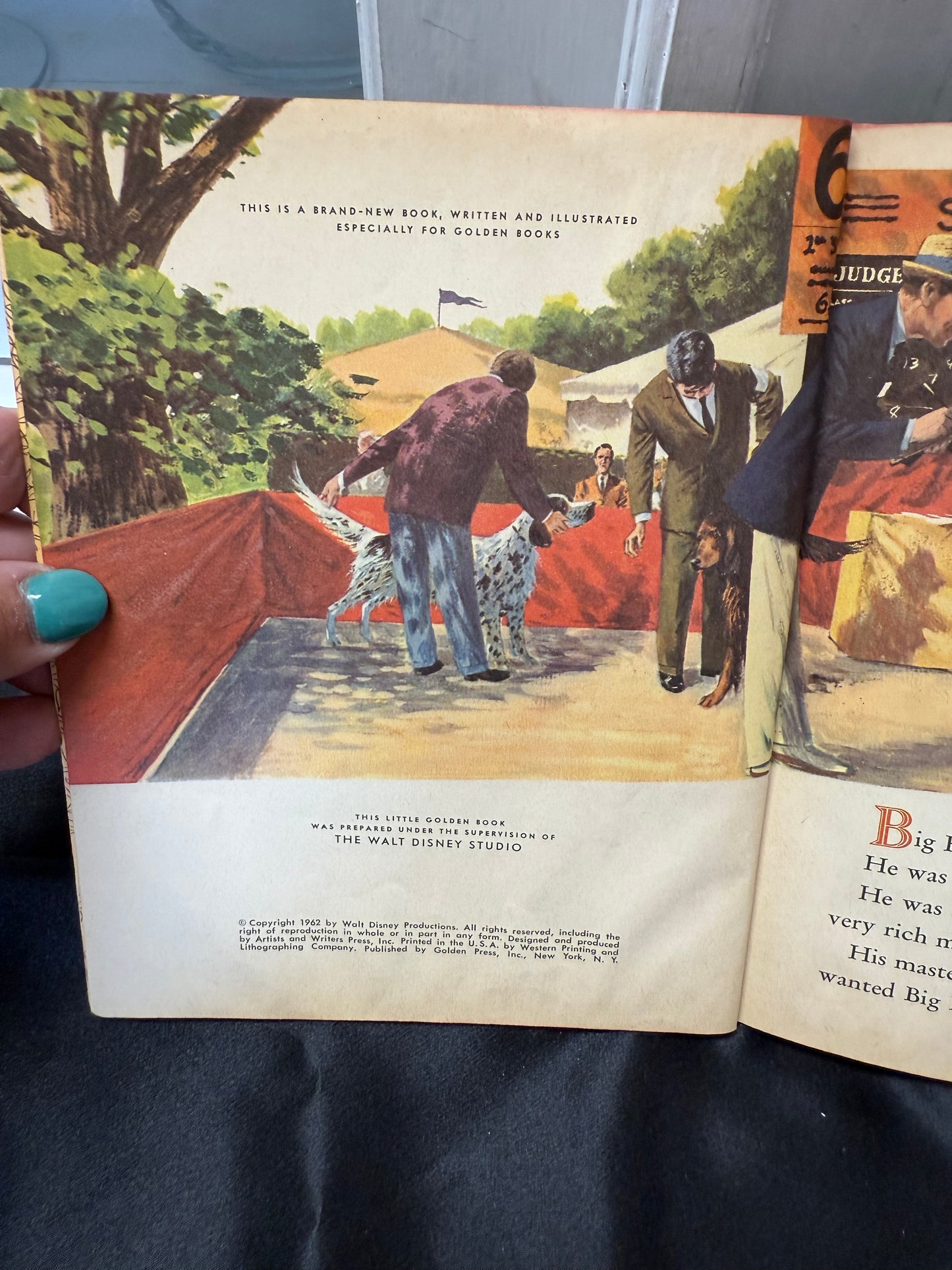 Walt Disney's Big Red 1st ed 1961