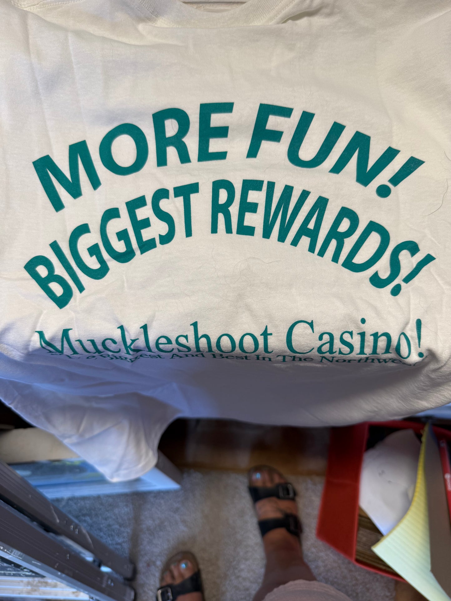 Muckleshoot Casino T-shirt Large