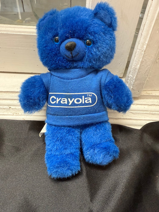 Blue Mini Crayola Bear 1986