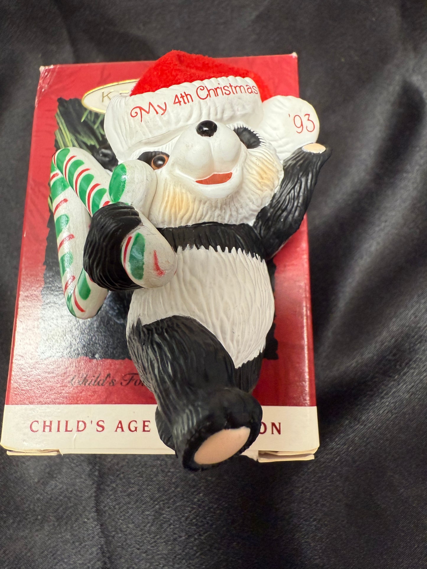 Hallmark 1993 My 4th Christmas Ornament Boxed