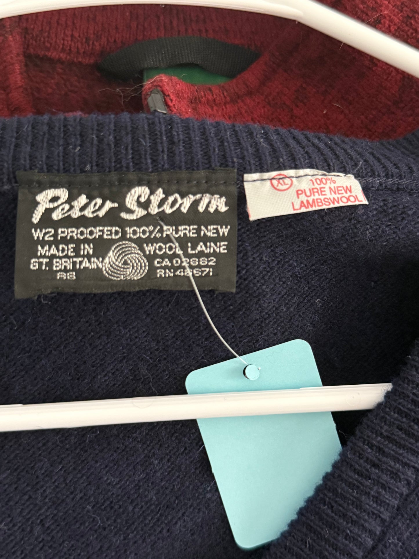 Peter Storm 100% Pure New Lamb Wool Mens  Sweater XL