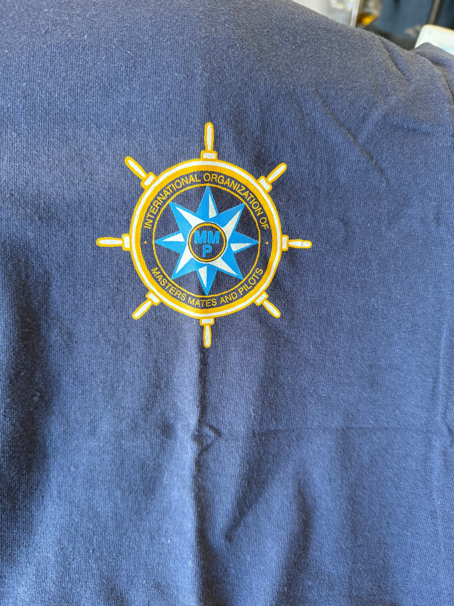 Pacific Martime Region Master Mates and Pilots T-shirts Large