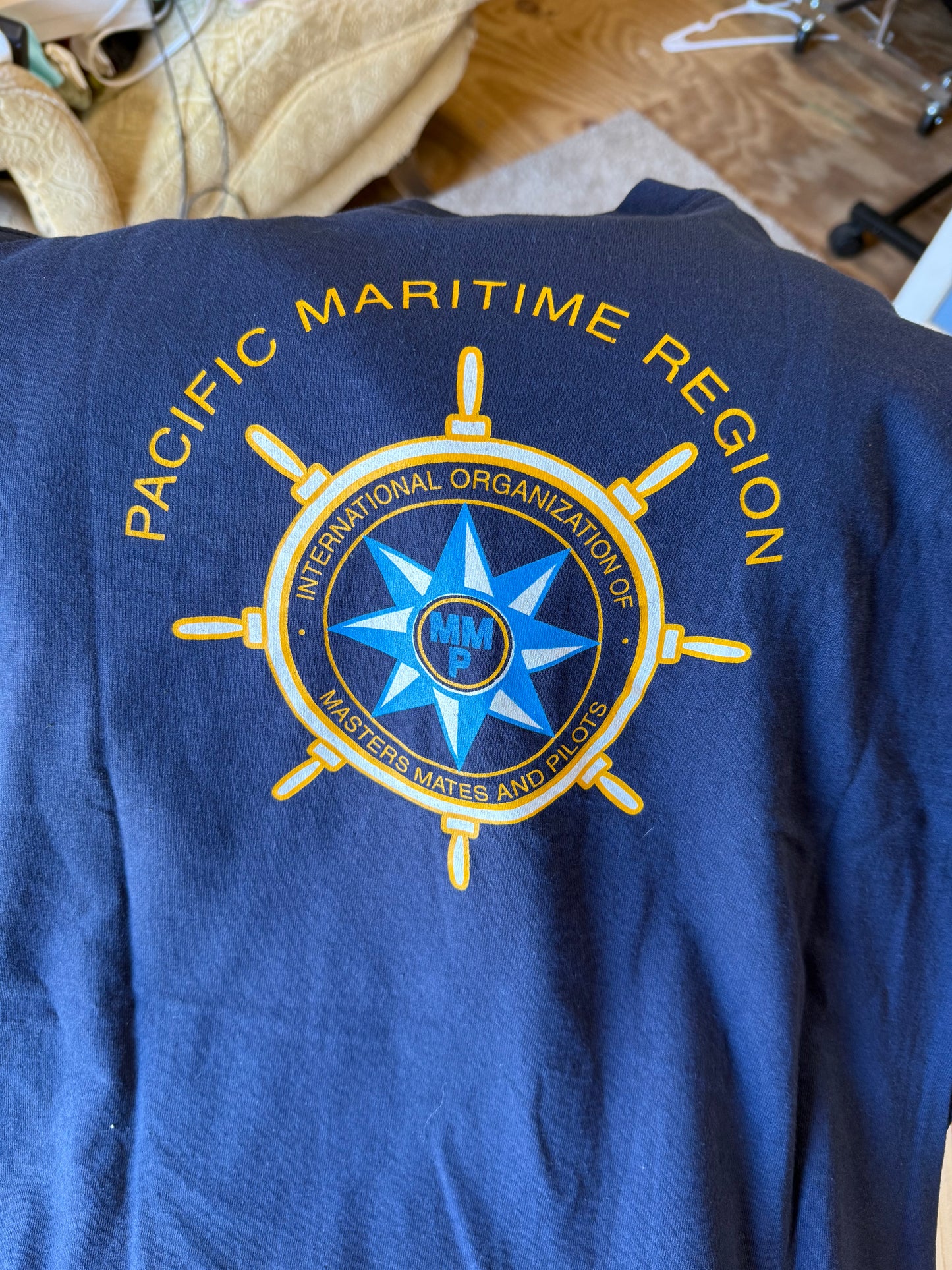 Pacific Martime Region Master Mates and Pilots T-shirts Large