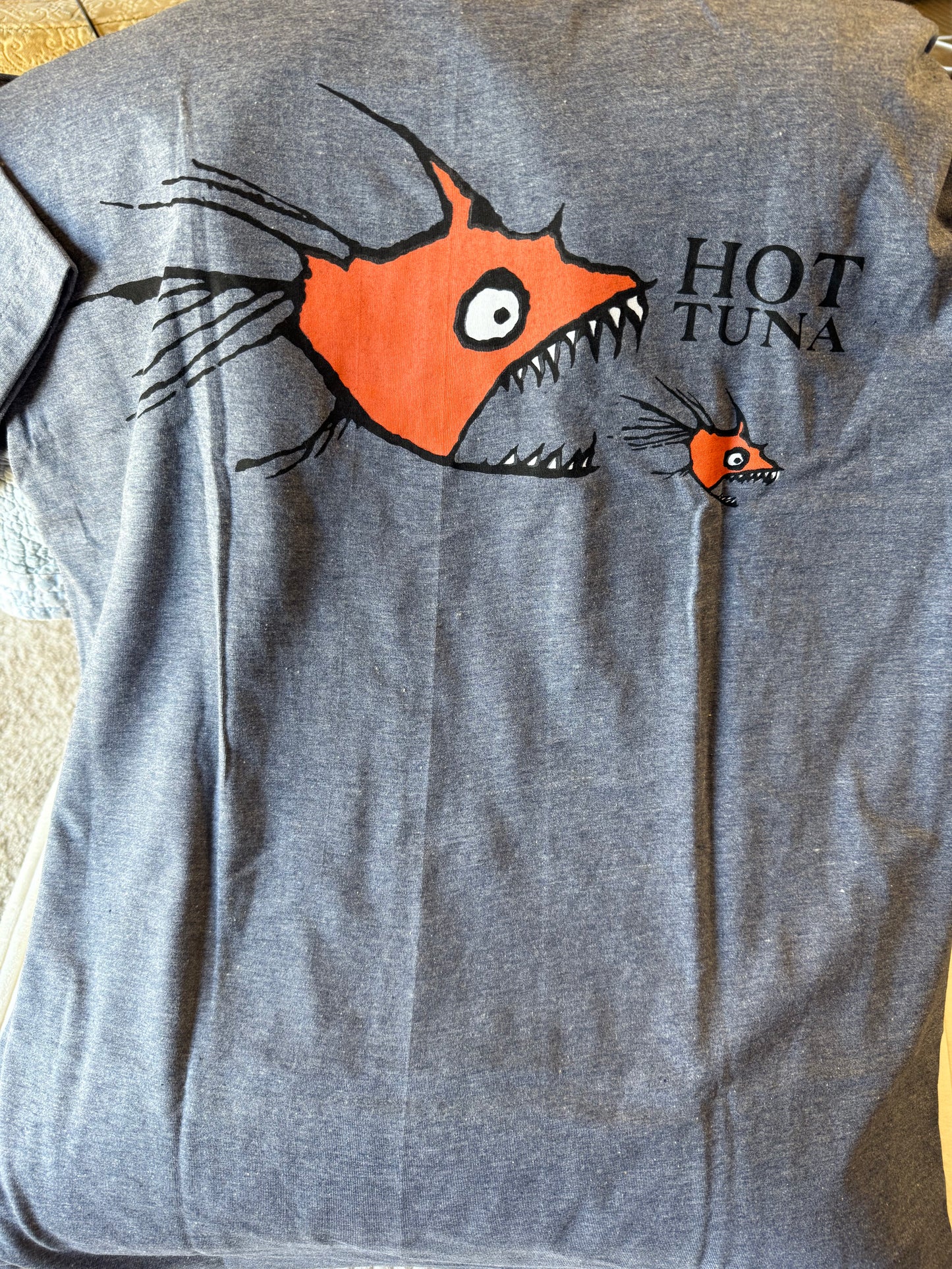 Hot Tuna Australia Short Sleeve T-Shirt Grey NWOT